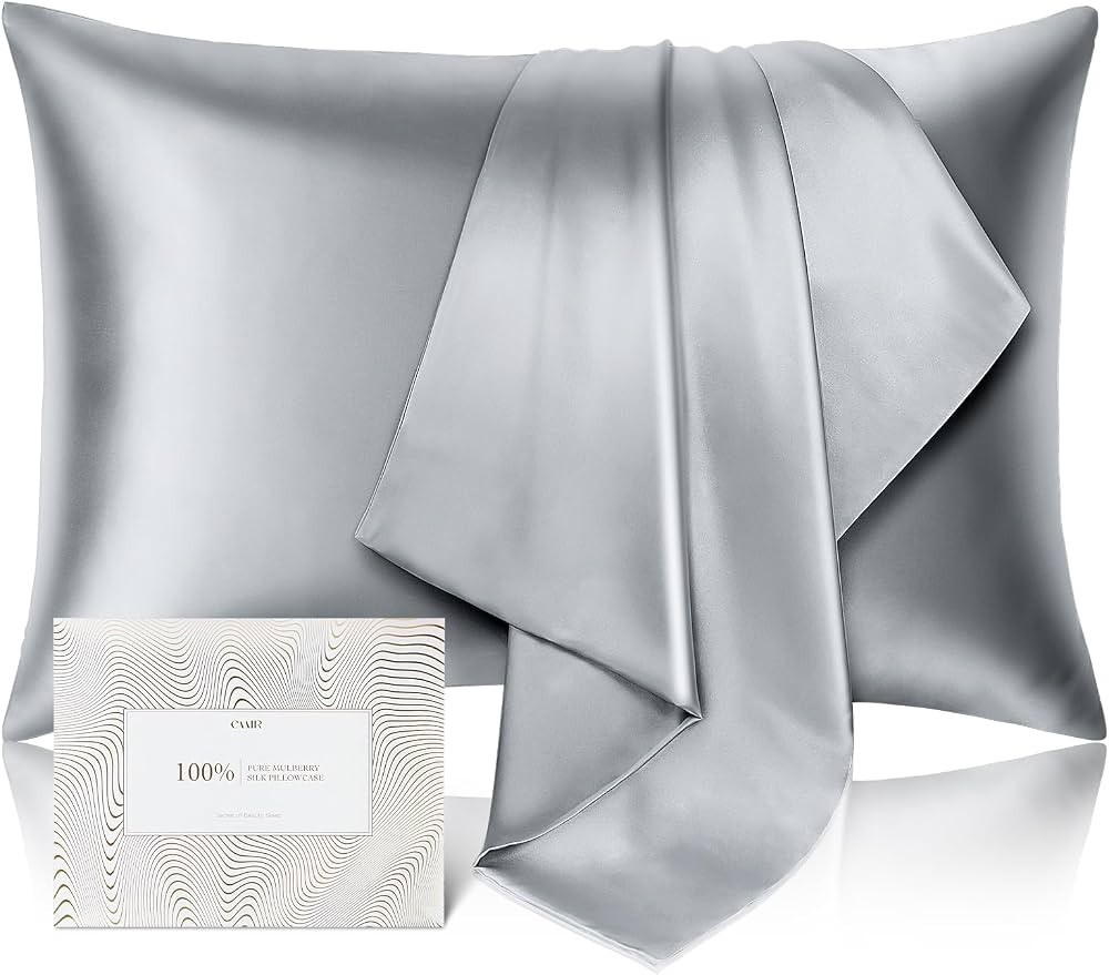 100% Pure Mulberry Silk Pillowcase for Hair and Skin - Allergen Resistant Dual Sides,600 Thread C... | Amazon (CA)