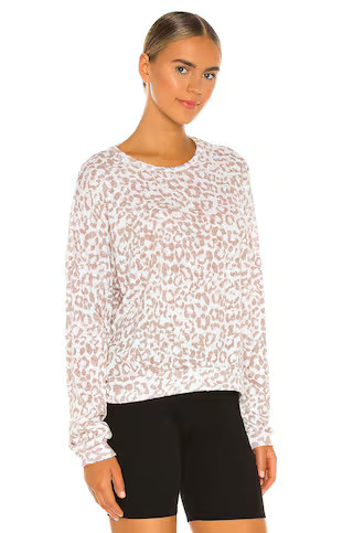 Michael Lauren Downey Pullover in Snow Leopard from Revolve.com | Revolve Clothing (Global)