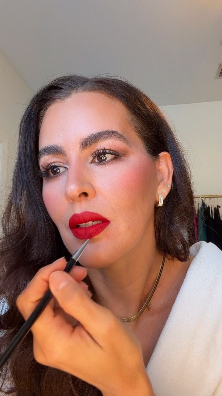 Scroll for links👉🏼 lipstick in color the mvp, lipliner brick


#LTKootd #LTKBeauty #LTKOver40