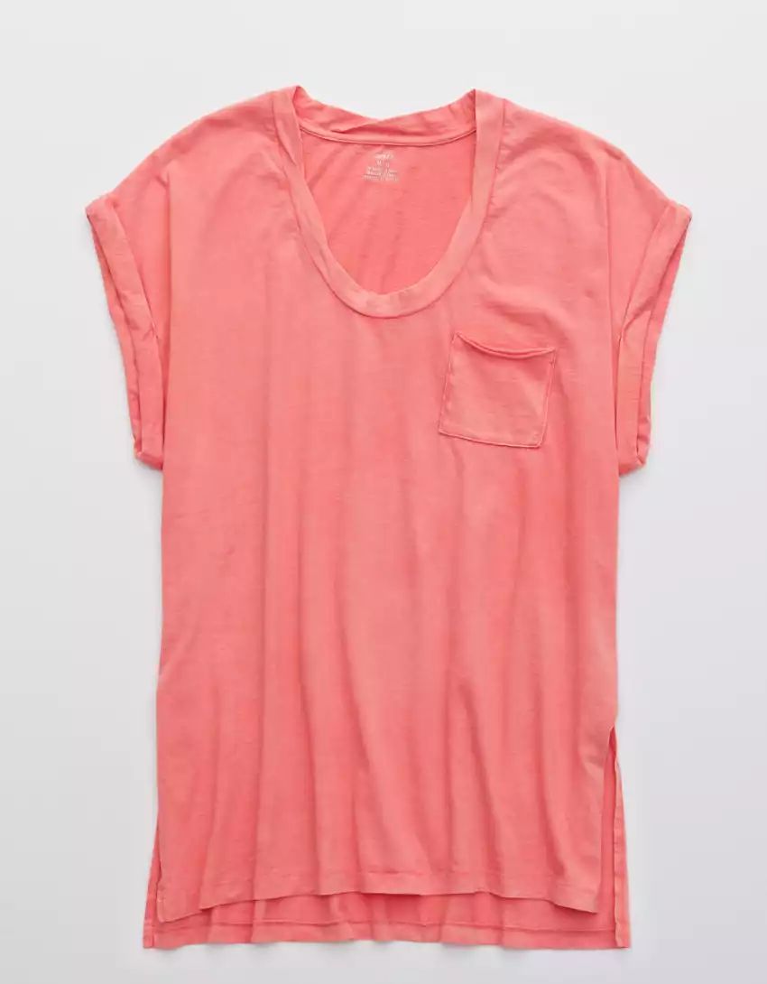 Aerie Boyfriend Rope Voop T-Shirt | American Eagle Outfitters (US & CA)