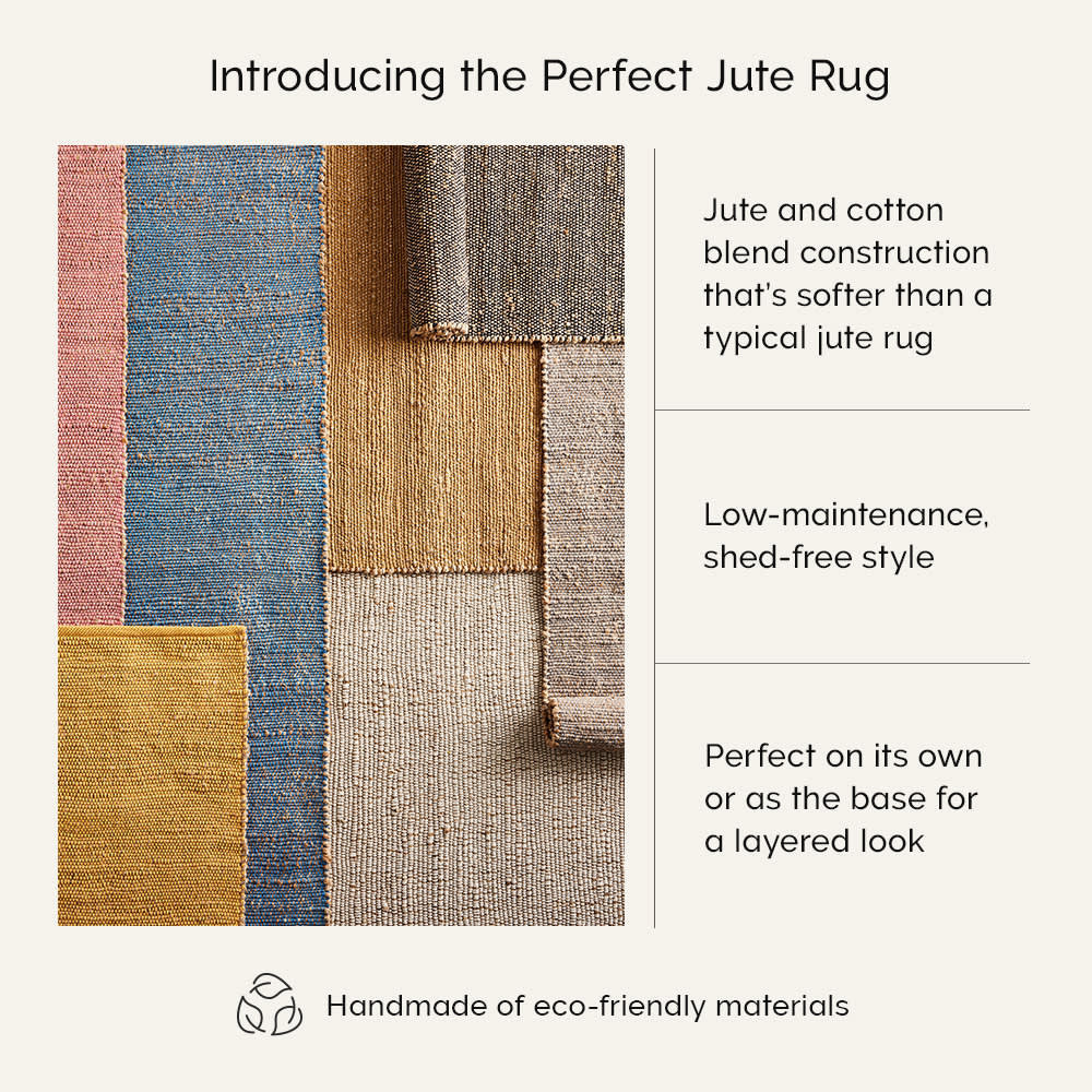Perfect Handwoven Jute-Blend Rug | Rugs USA