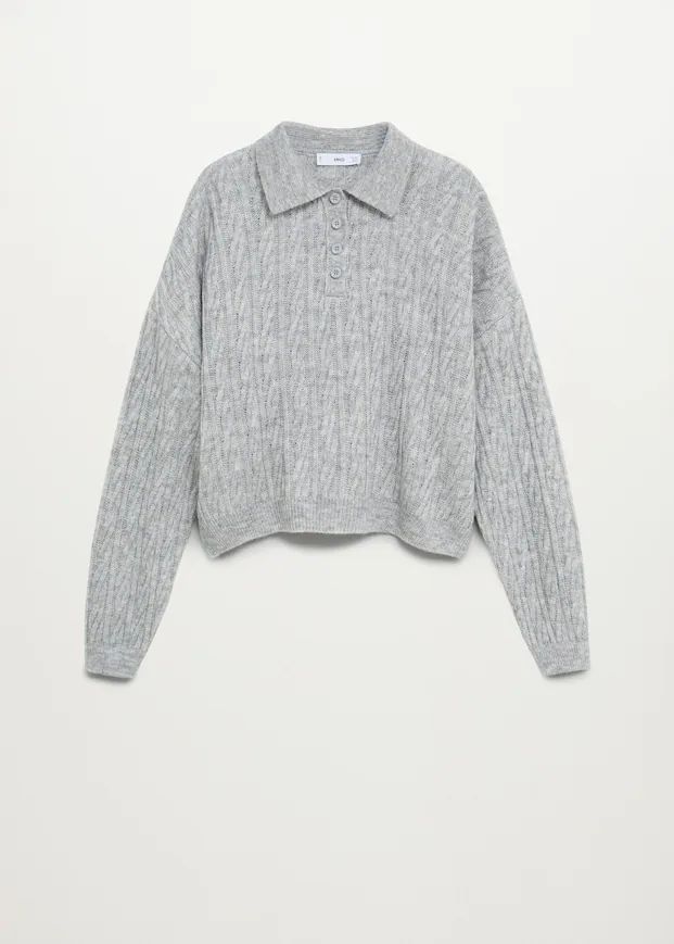 Polo style sweater | MANGO (US)