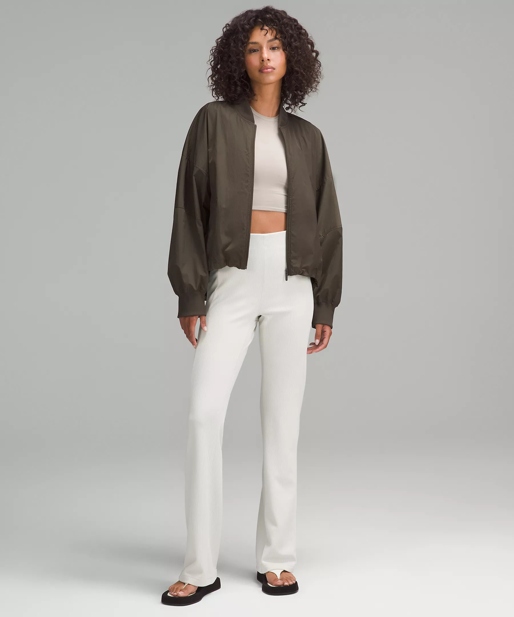 Ribbed Softstreme Flared Pant | Lululemon (US)