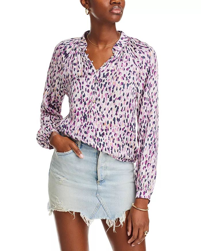 Raglan Sleeve Pullover Blouse | Bloomingdale's (US)