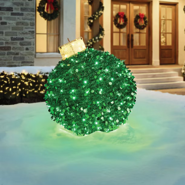 Member's Mark 36" Pre-Lit Pop-Up Tinsel Ornament | Sam's Club