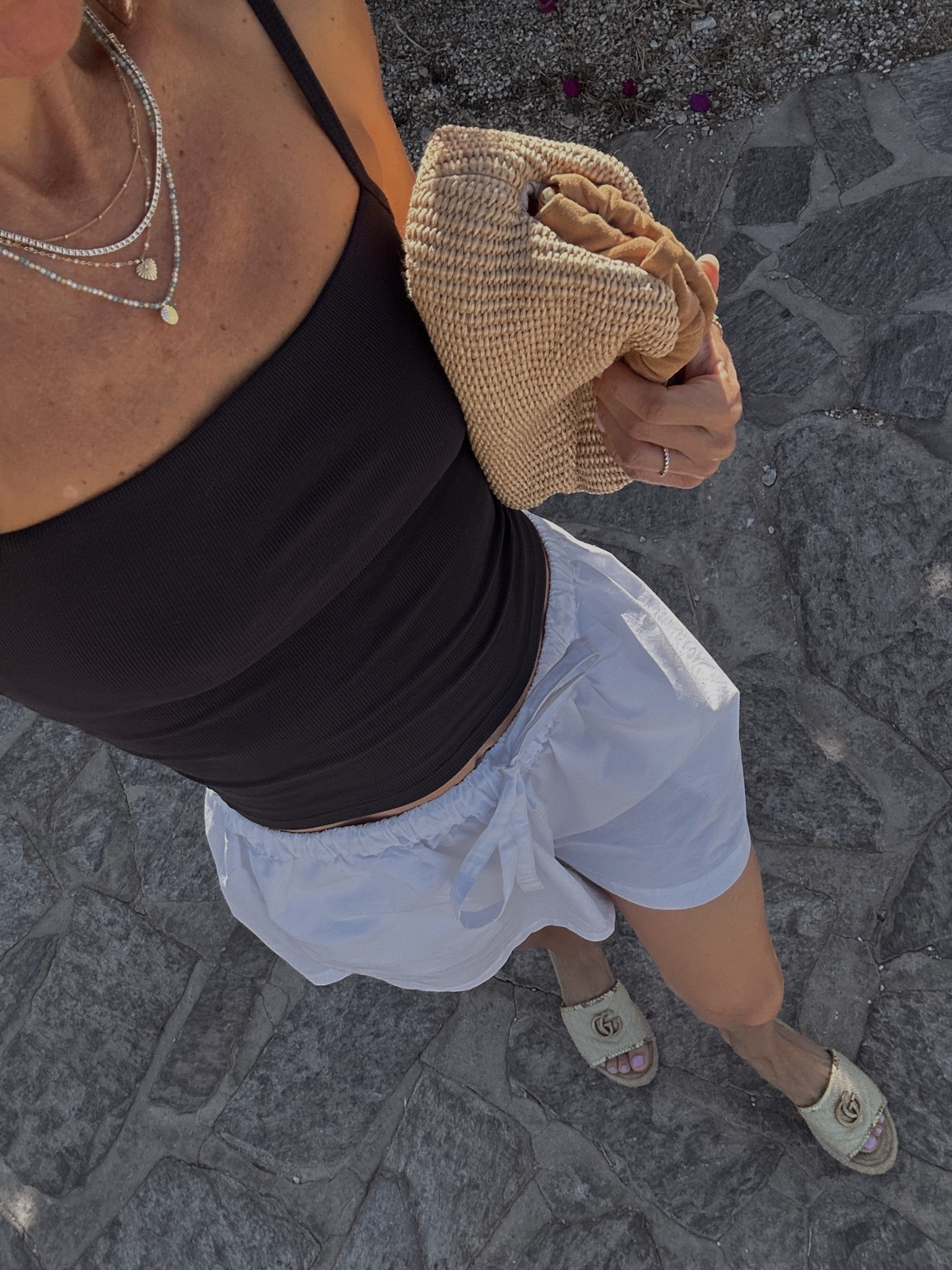 Hot summer day outfit 
Worn this outfit for a casual breakfast in Europe

#LTKOver40