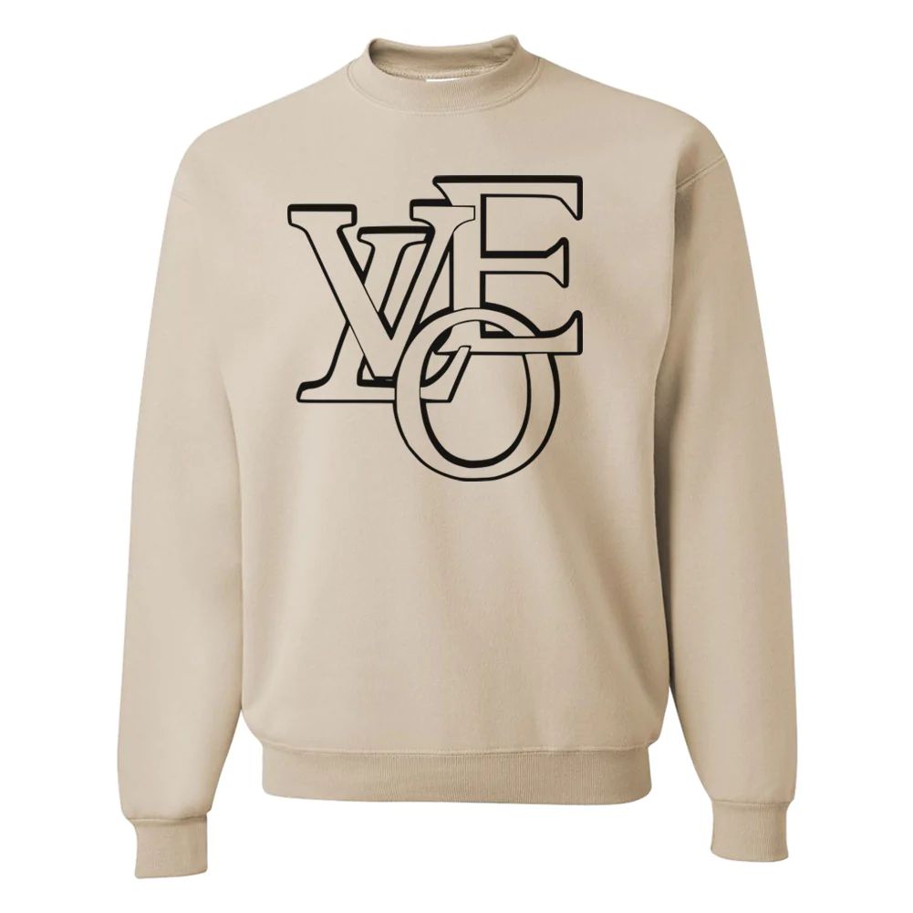 'LVOE' Crewneck Sweatshirt | United Monograms