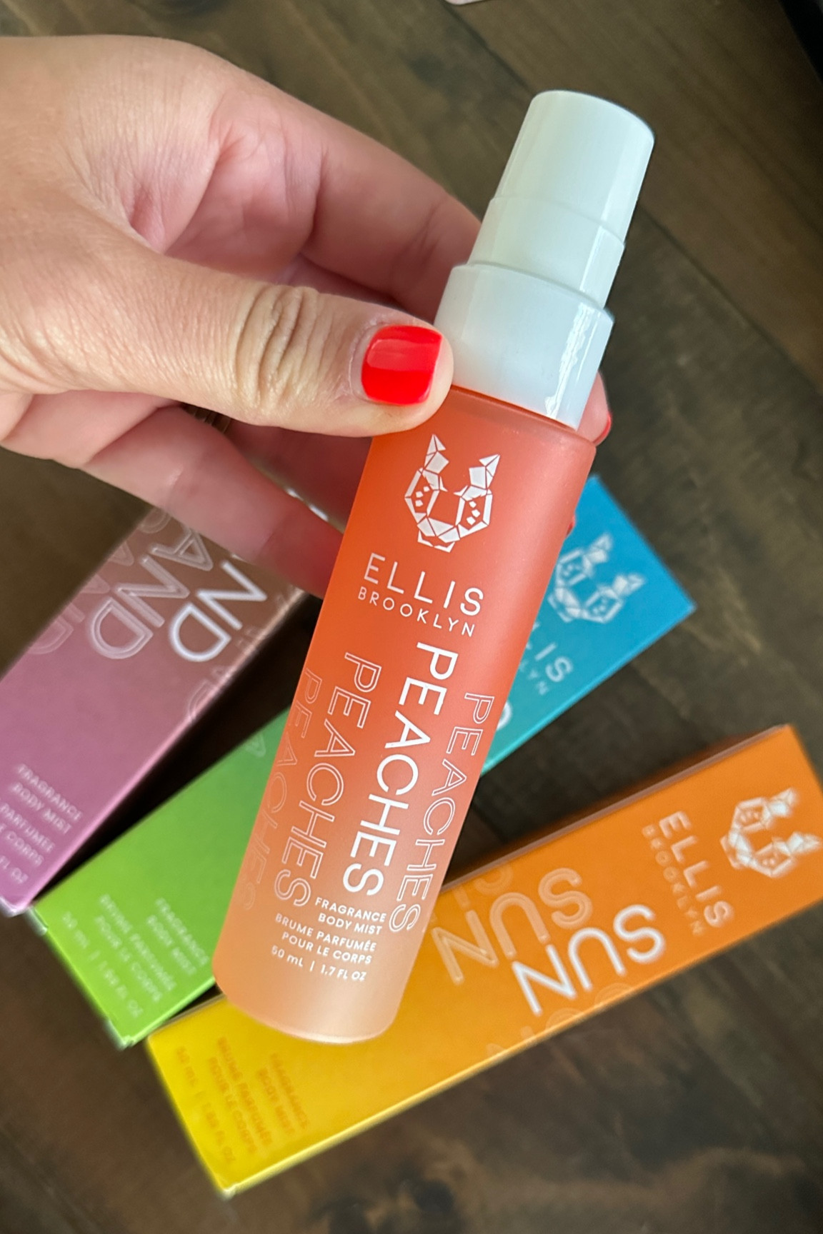 Ellis Brooklyn fragrance body mist. 👏🏼 

#LTKitbag #LTKstyletip #LTKbeauty