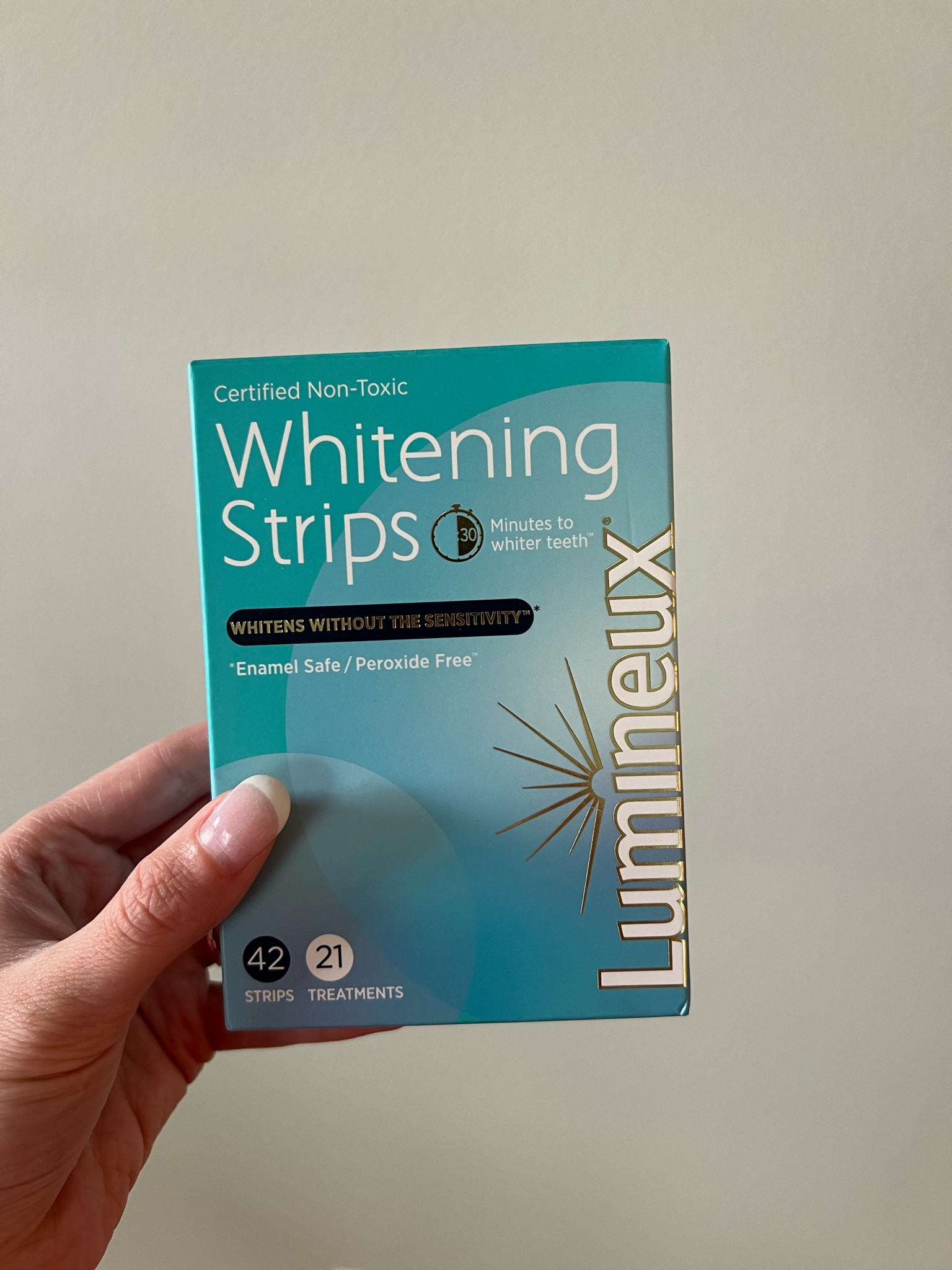 Amazon Prime Day Deals - Lumineux whitening strips. 40% off! 

#LTKFindsUnder50 #LTKSaleAlert