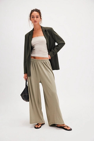 Downtime Wide Leg Pants | Free People (Global - UK&FR Excluded)