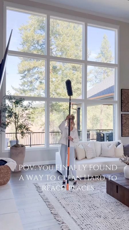 The best cleaning hack for those hard to reach places! I'm not afraid of a ladder but this makes life so much easier!

Home  Home hack  Cleaning hack  Cleaning essential  Cleaning tool  Duster  High ceilings  ourpnwhome 

#LTKhome #LTKVideo