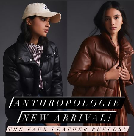 Anthropologie New Arrival!  The Faux Leather Puffer!  So chic!

#Anthro #Anthropologie #FauxLeather #Puffer 

#LTKstyletip #LTKFind #LTKSeasonal