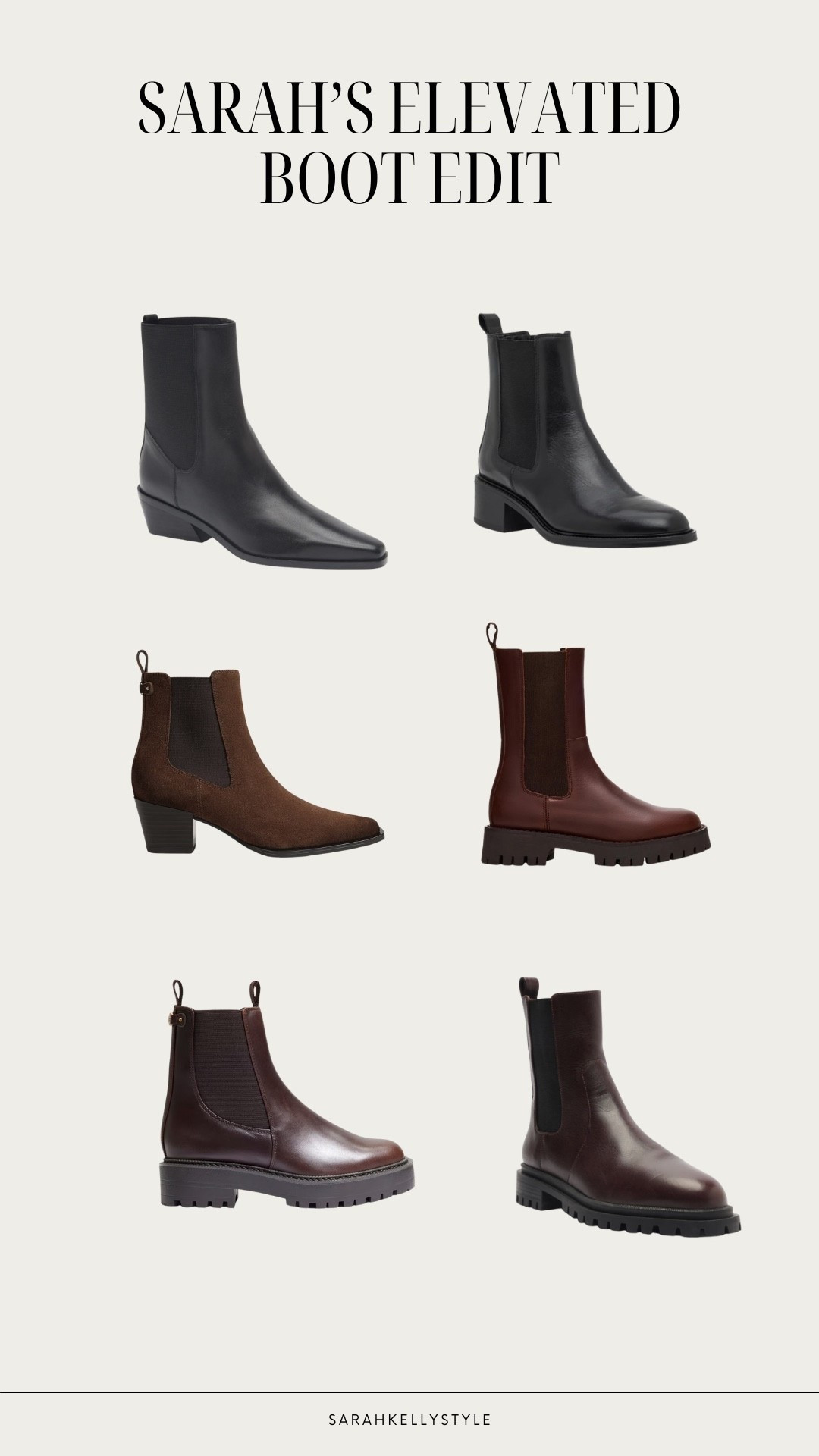 The Chelsea boot round-up!
These are elevated boots that you can style all winter long. I linked some of my favorites!

#LTKGiftGuide #LTKHoliday #LTKCyberWeek
