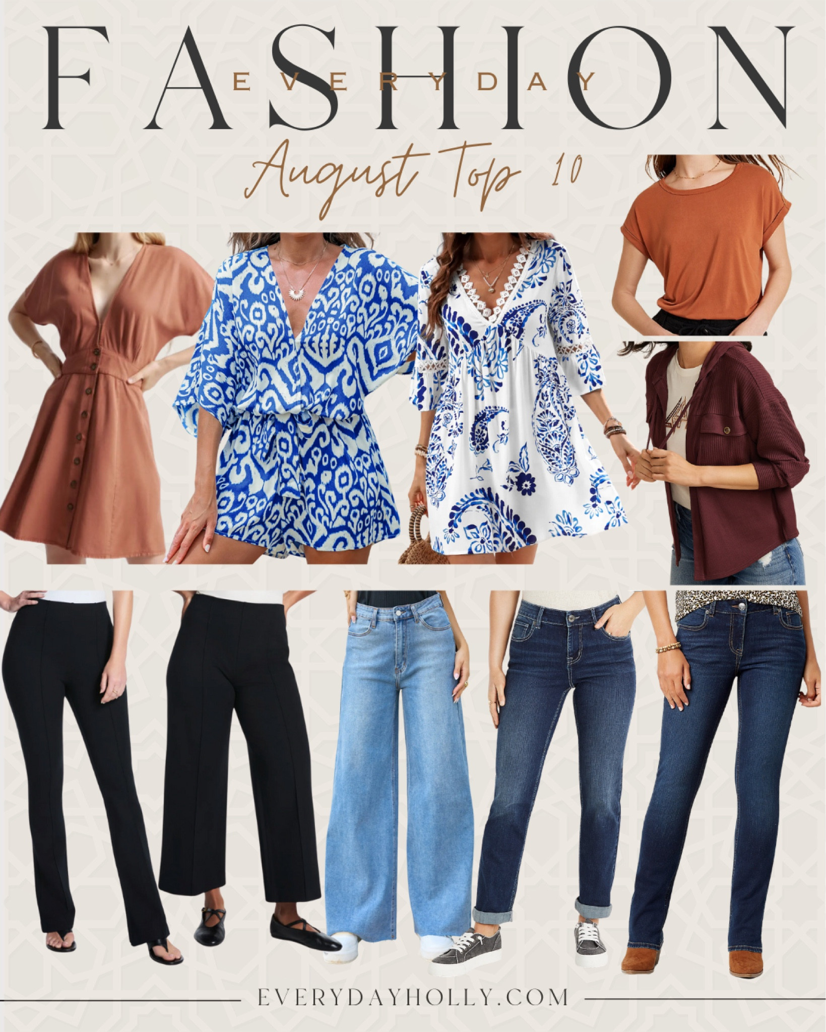 Top Fashion Sellers 

Fashion  early fall dresses  jeans  black pants  casual dress  basic top  warm sweater  women's fashion  petite friendly jeans  petite friendly  petite fashion  work pants  EverydayHolly 

#LTKStyleTip #LTKWorkwear #LTKSeasonal