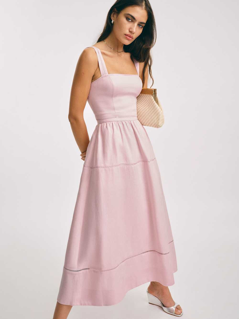 Everett Linen Dress | Reformation (Global)