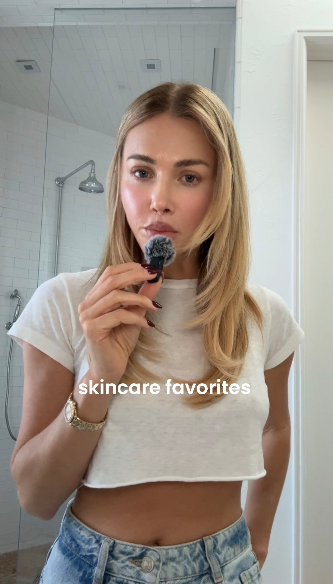 Am & pm skincare products in my rotation! Full video on IG 