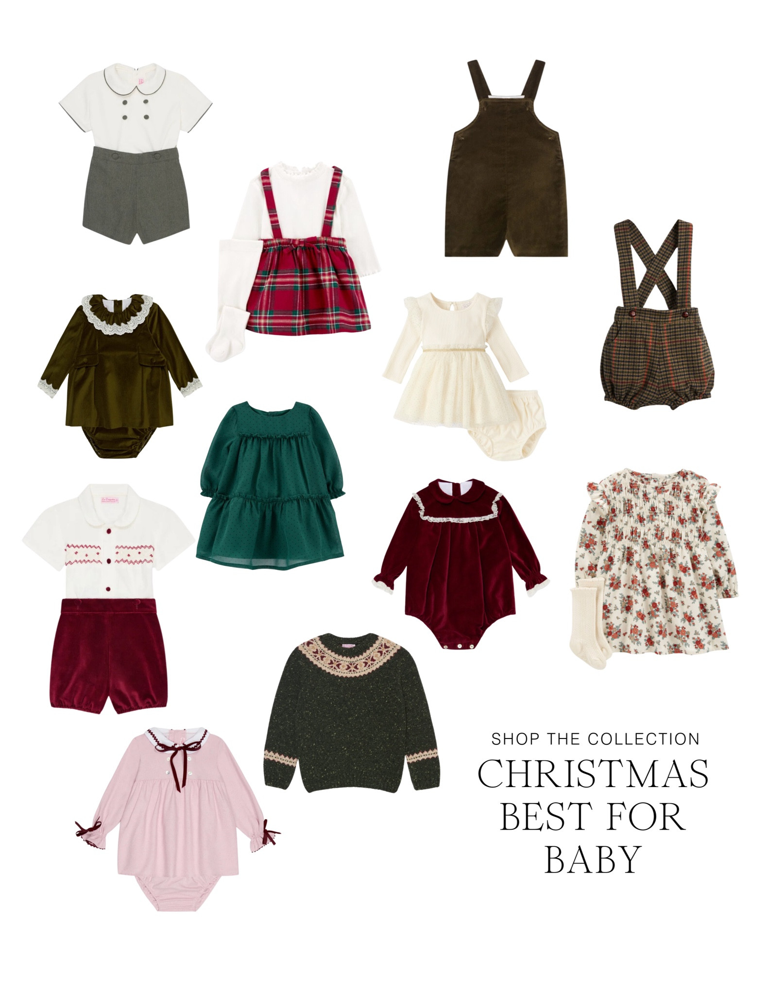 Believe it or not, the Magical Santa Experience is right around the corner. I know it takes time to scour the internet and shopping malls searching for the perfect outfit for your little one to meet Santa in…

Let us take that stress off your plate, we’ve curated an entire style guide with outfits for your little ones and the whole family. 

We love these adorable Christmas Best options for baby (sizes ranging from 0 months to 3 years!)

#LTKbaby #LTKfamily #LTKHoliday