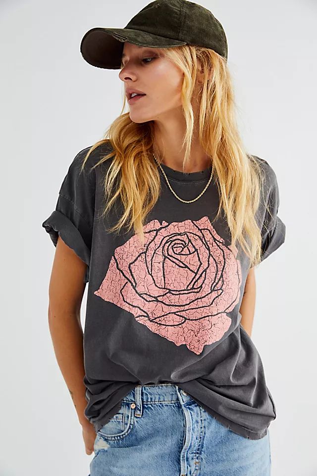 Rose Boyfriend Tee | Free People (Global - UK&FR Excluded)