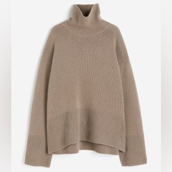 H&M Cashmere-blend Turtleneck Sweater | Poshmark