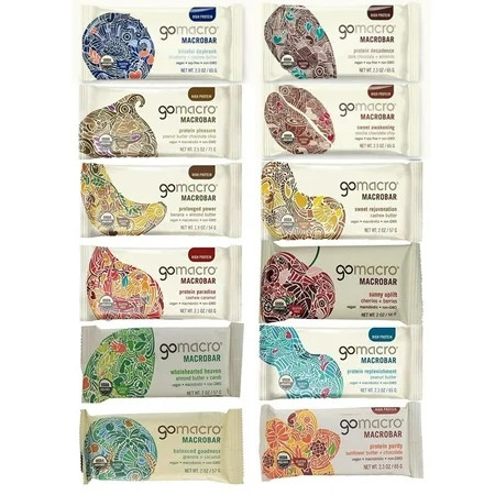 GoMacro 12 Bar Variety Pack | Walmart (US)