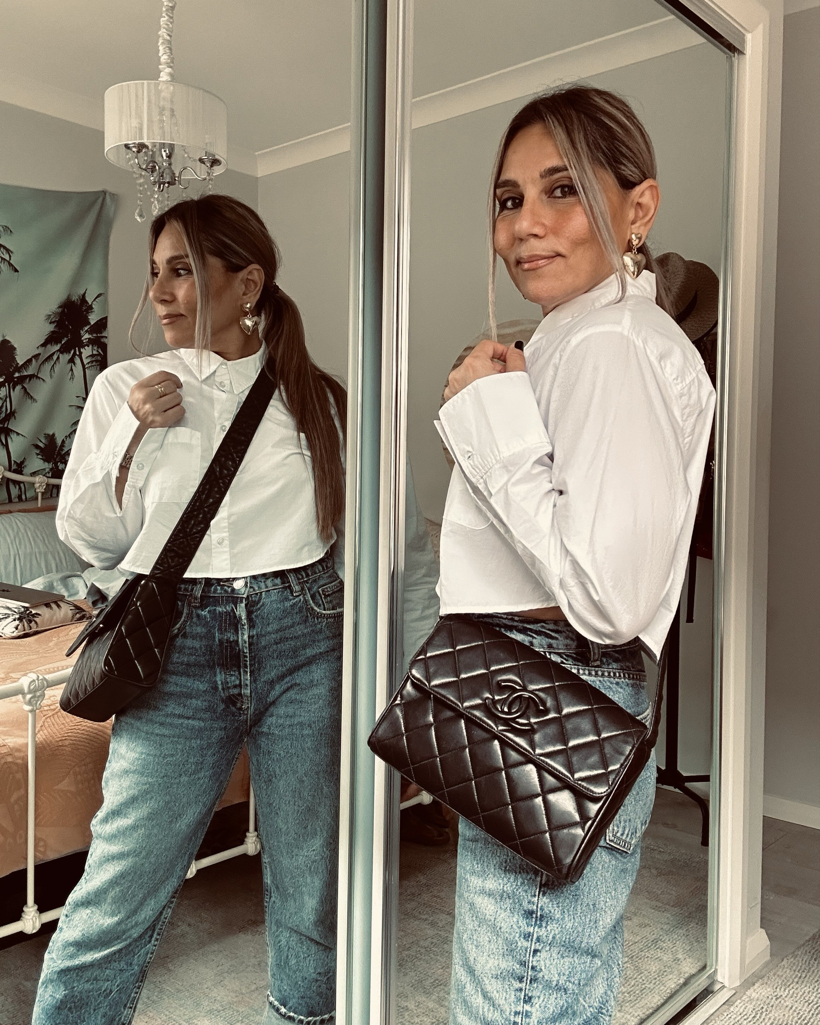 C H A N E L  for me is the one luxury house that made a huge impact on my personal style. It’s where I got my love for Parisian style and why I have an affinity for high neck collars, bows, cap tie sling backs, neck ties, tweed and black and white outfits. My 2 Chanel bags (the maroon one is actually a wallet that I transform into a bag) are both preloved and I scraped and saved a long time to have them. I’m not one who lives beyond their means so buying preloved makes sense to me. And it’s a smart way to buy into the luxury market 🖤

#LTKItBag #LTKStyleTip #LTKOver40