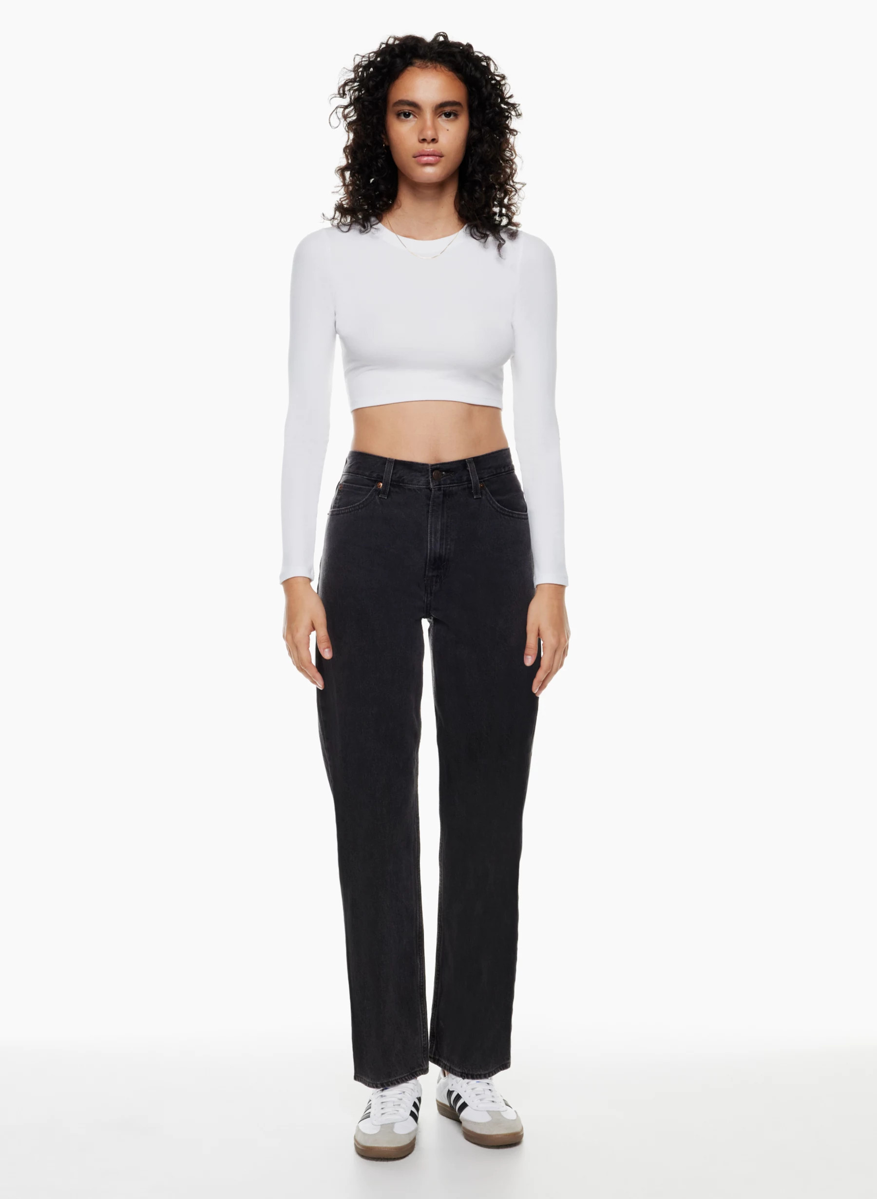 High-rise loose jeans | Aritzia