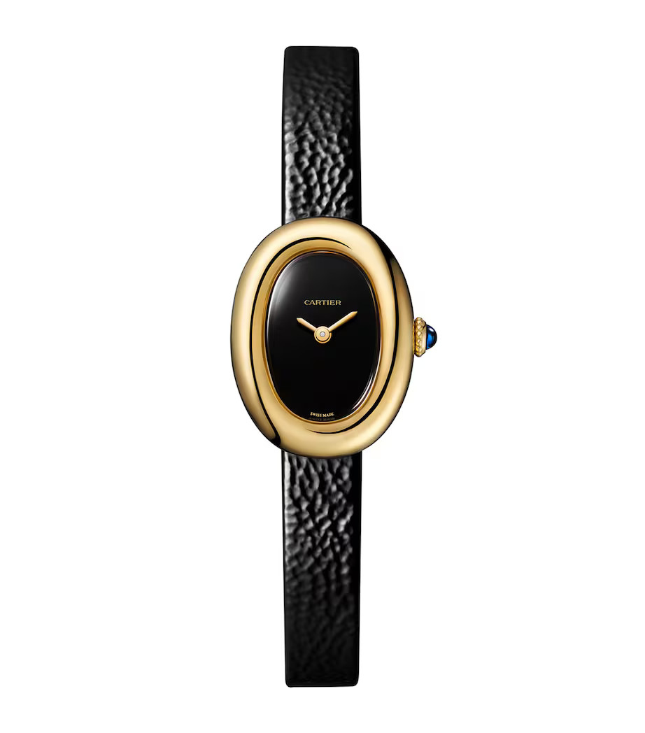 Mini Yellow Gold Baignoire de Cartier Watch 18.7mm | Harrods