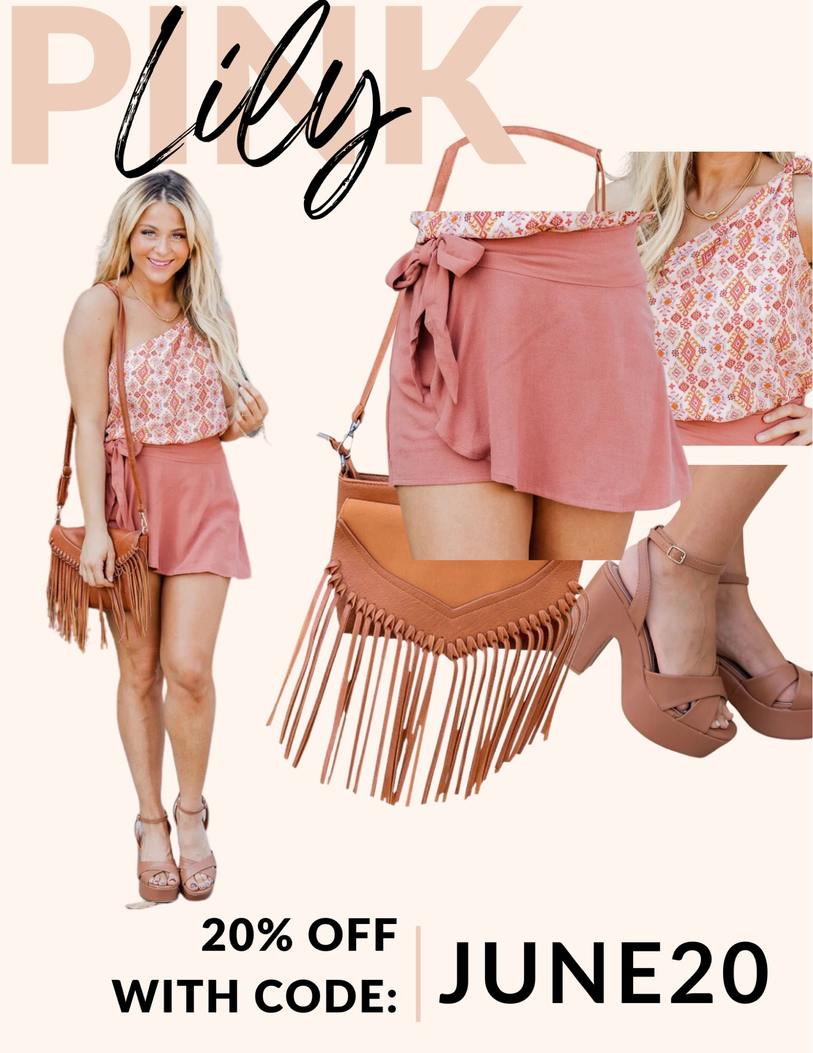 Neutral summer outfit inspiration from Pink Lily 🥥
Use code JUNE20 at checkout for 20% off 

#LTKstyletip #LTKFind #LTKSeasonal