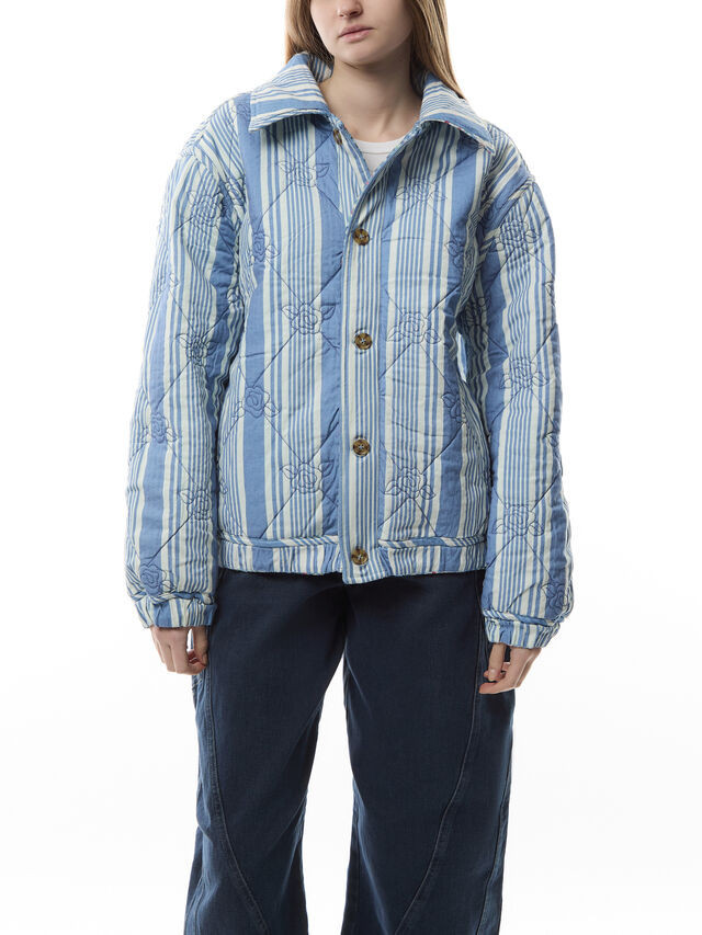 Wallpaper Floral Damson Madder Claudia Reversible Jacket | Tailored | Fenwick | Fenwick