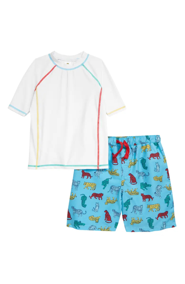 Two-Piece Rashguard Swimsuit | Nordstrom