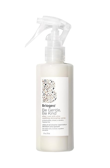 Briogeo Be Gentle, Be Kind Aloe + Oat Milk Ultra Soothing Detangling Spray, Hypoallergenic and De... | Amazon (US)