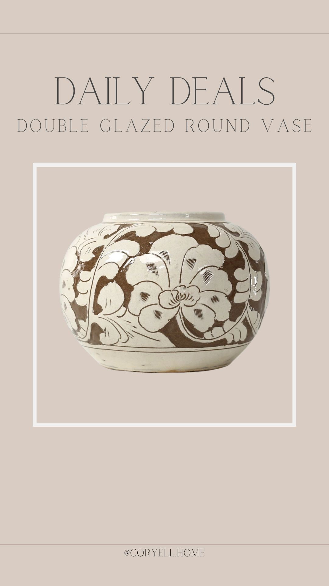 How gorgeous is this vase! I love the rounded shape and vintage inspired finish. Perfect for the fall season! 

#LTKHome #LTKStyleTip #LTKSaleAlert