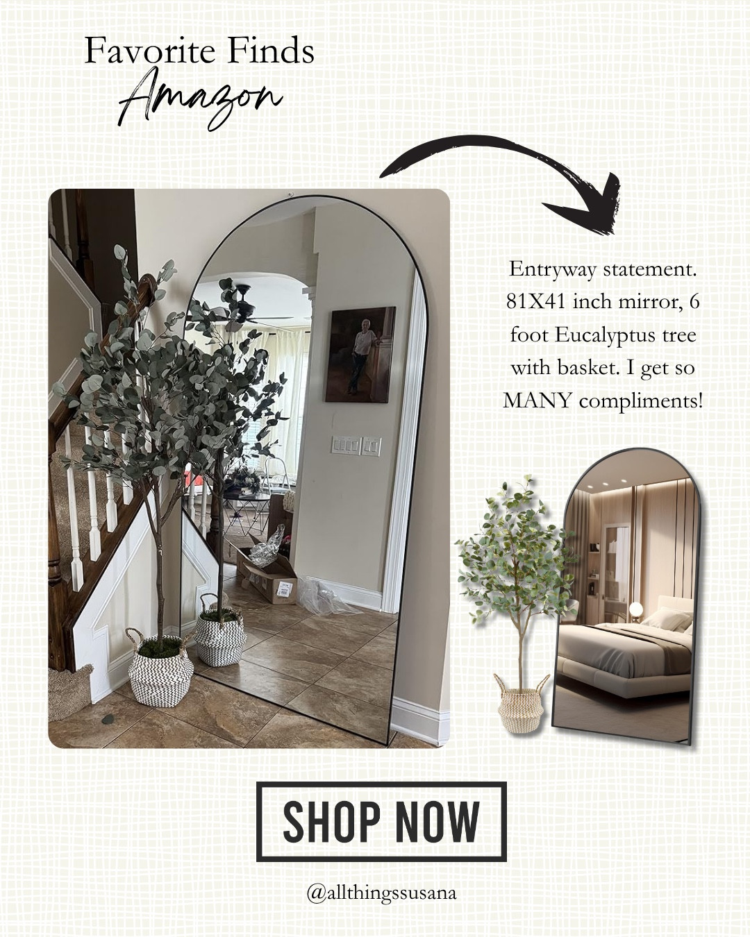 I get so many compliments on my entryway mirror! I love it so much!

#LTKdayinmylife #LTKmomlife #LTKHome