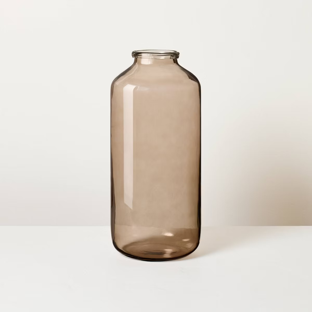 Glass Vase Tan - Hearth & Hand™ with Magnolia | Target