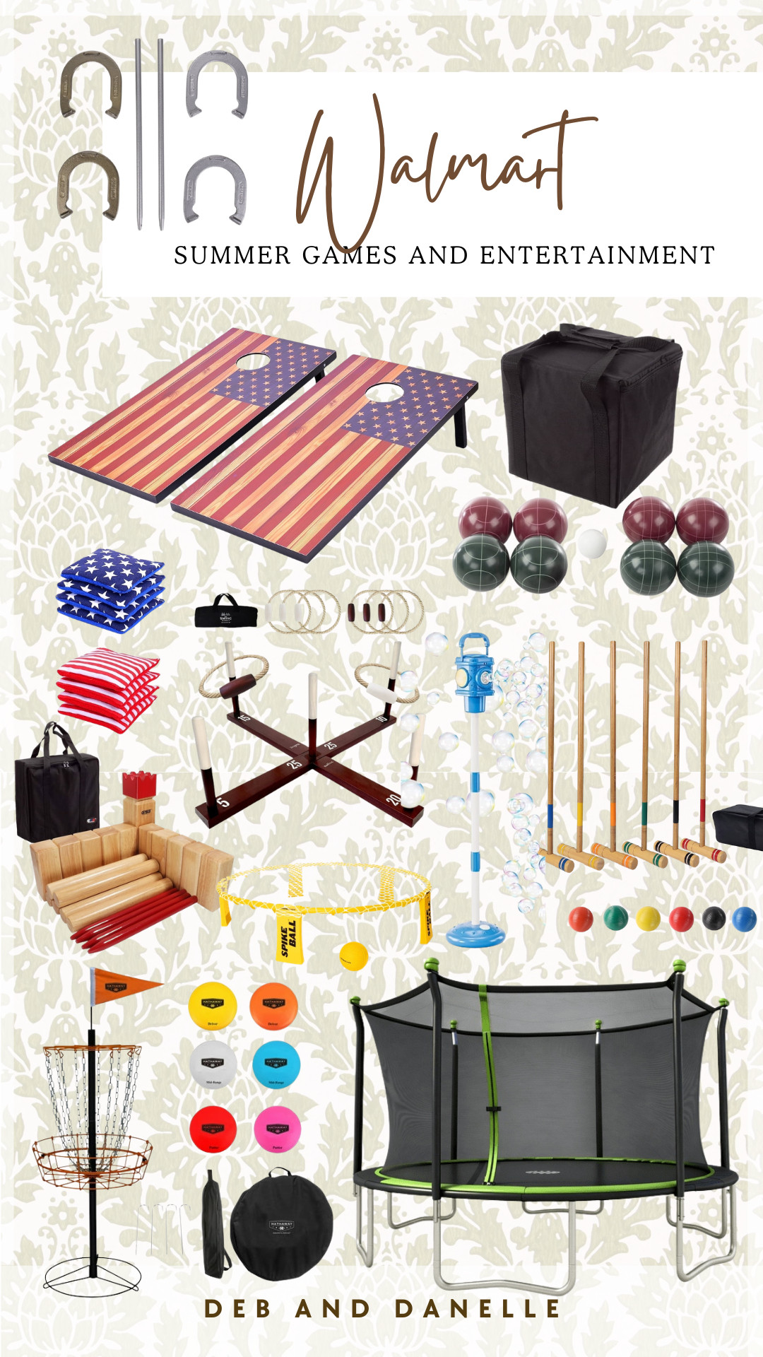 If you love to spend time outdoors during the Summer months, especially with family and friends, you will love these outdoor games and activities from Walmart. We love a good game of cornhole or bocce ball with the kids.  

 #LTKmomlife #LTKSeasonal #LTKHome