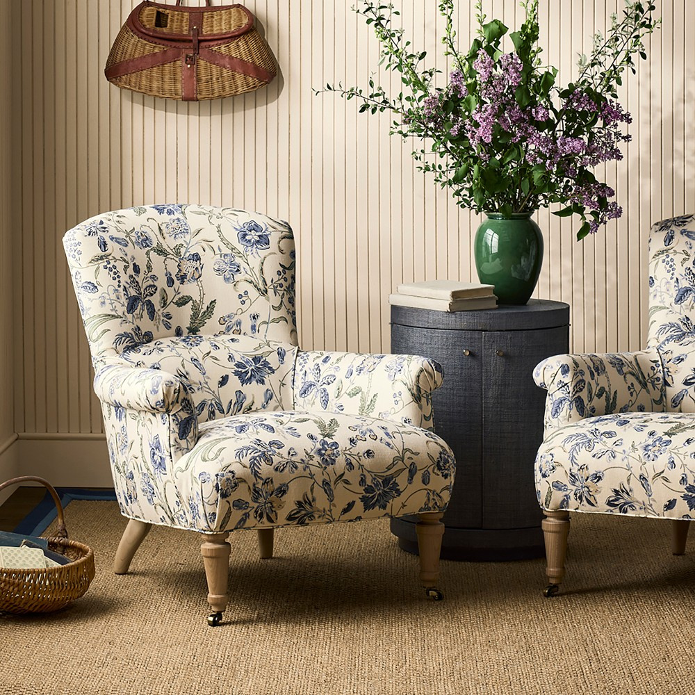 Hill House x Williams Sonoma Home Grace Upholstered Occasional Chair | Williams-Sonoma