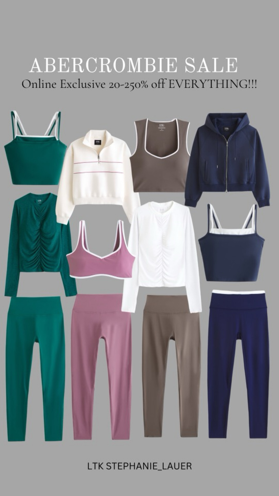 20-50% off everything ✨

#LTKActive #LTKFindsUnder50 #LTKSaleAlert