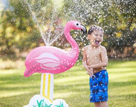 Hot weather is for the birds, so keep kids cool with our fun flamingo sprinkler. Just inflate it and connect it to a standard garden hose to create sprays of water for little ones to run through and beat the heat.
DETAILS THAT MATTER
Made of PCV.
Includes a water hose connector that is located on Flamingo’s legs.
Water comes out of the back of Flamingo.
KEY PRODUCT POINTS
Recommended for ages 3 years and older.
Some assembly acquired.
Requires a pump to inflate (not included).
Imported.
THIS SET INCLUDES
1 Inflatable sprinkler, 2 pegs and 1 repair kit (with a clear sticker).



#LTKkids #LTKfamily #LTKSeasonal