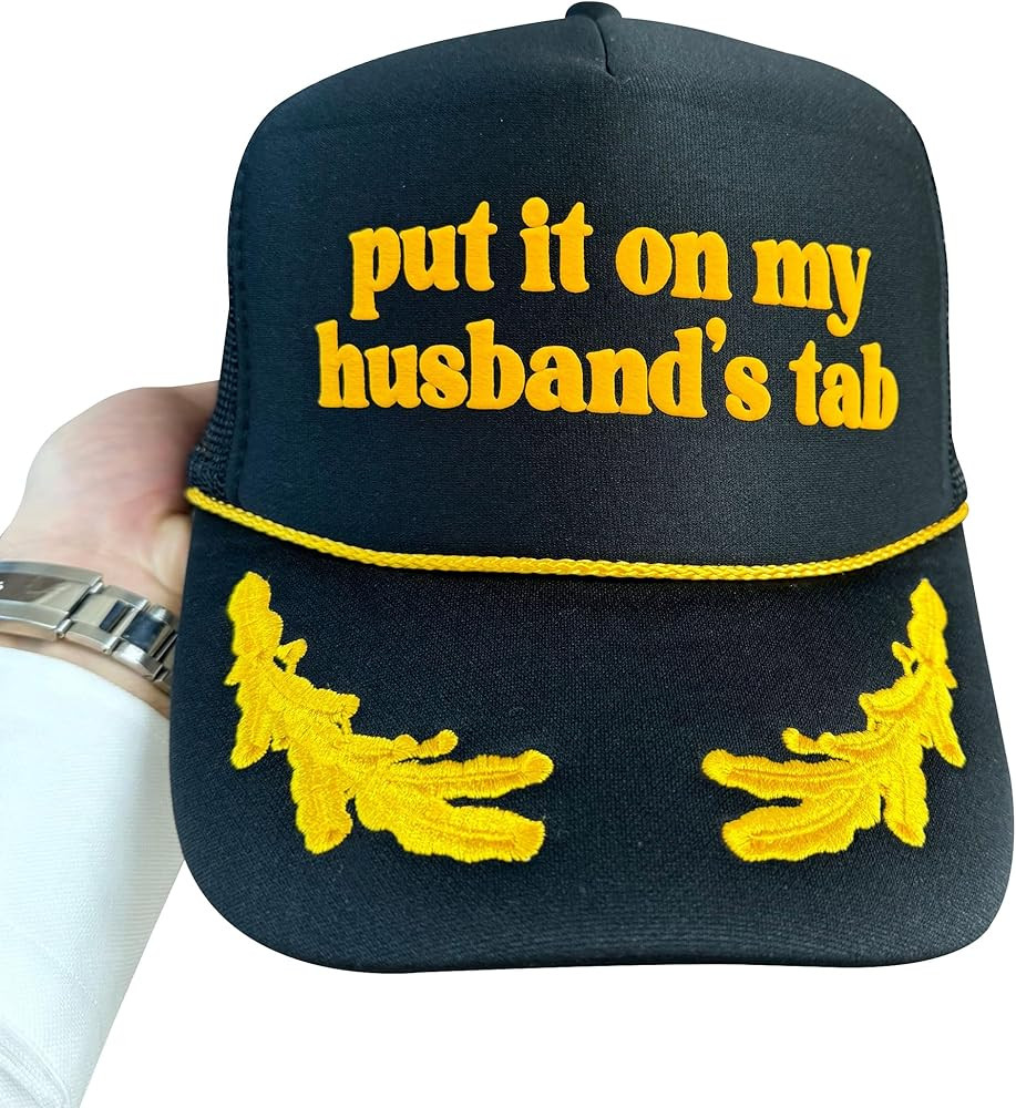 Custom Puff Print Trucker Hat Add Your Text Hat Personalized Trucker Hat | Amazon (US)