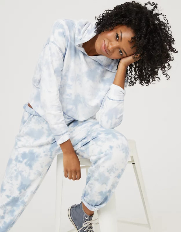 OFFLINE OTT Fleece Cropped Hoodie | American Eagle Outfitters (US & CA)