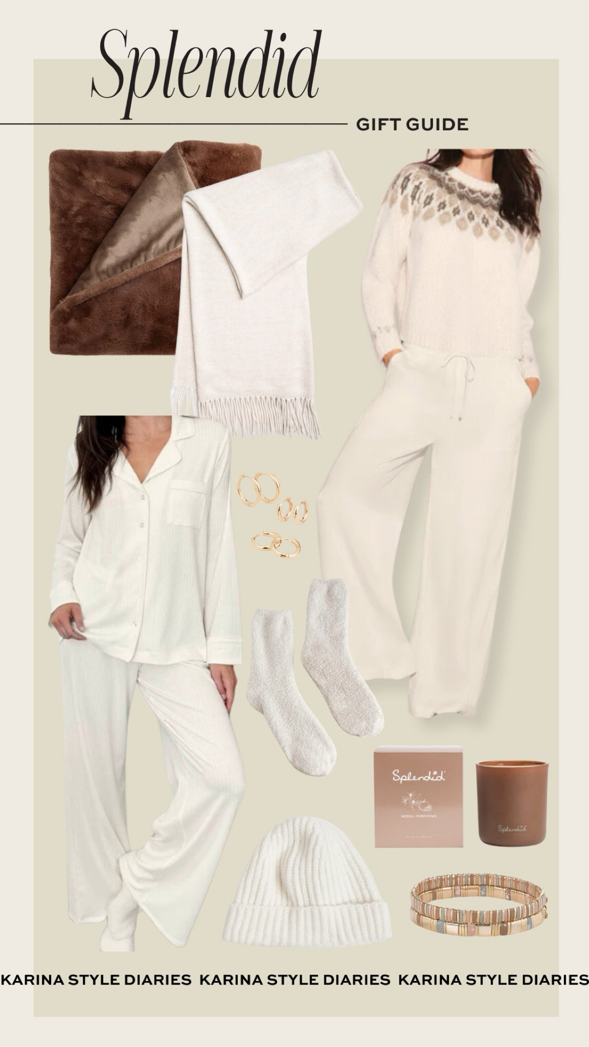 The ultimate cozy gift picks 🙌🏽 Splendid is my go-to for all things comfy and quality — especially during the holiday season! They have so many great gift options (at a variety of price points.) Whether you’re looking for a present for your sister, a friend, or your mom, there’s something here for everyone. My favorites? This PJ set and the cashblend scarf. 

p.s. Splendid is currently having a Black Friday sale so now is the time to shop!

#LTKGiftGuide #LTKSeasonal #LTKHoliday