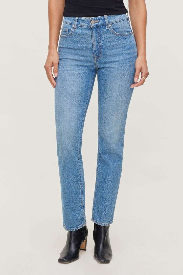Frenchie High Rise Slim Leg Jeans | Dynamite Clothing