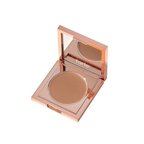 tarte colored clay cc undereye corrector – Full-Coverage Concealer with Vegan Squalane & Caffeine for Dark Circles & Discoloration, Smooths, Cruelty-Free, full size, medium-tan peach | Amazon (US)