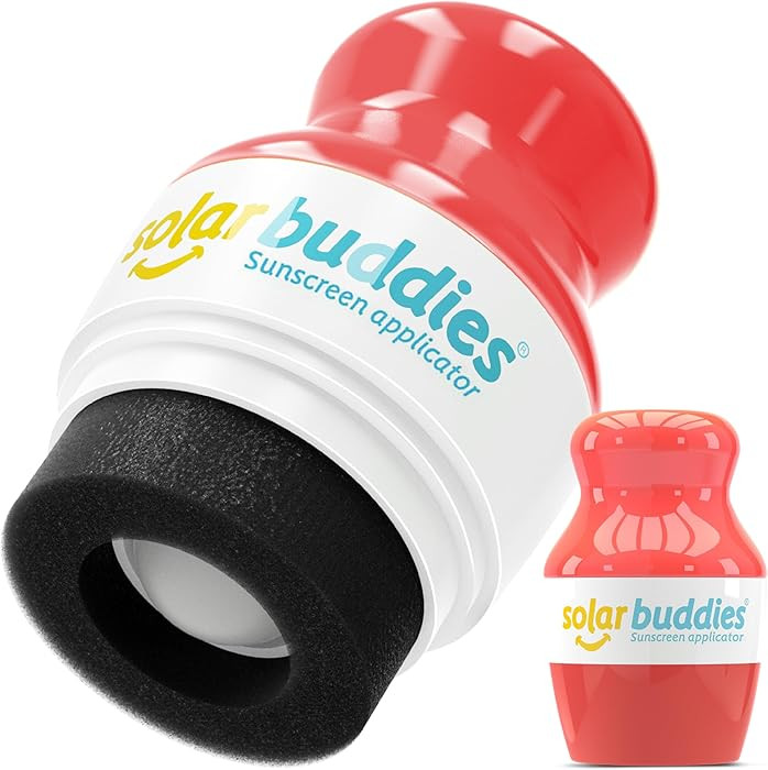 Solar Buddies Sunscreen Applicator - Single Red - Refillable Roll on Sponge Sunscreen, Suncream &... | Amazon (US)