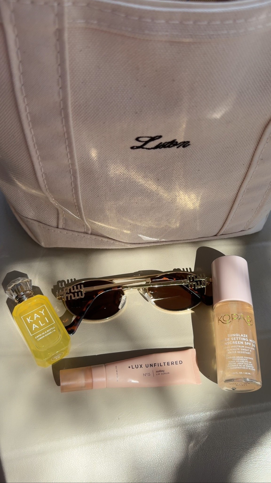 Some of my favorite products lately 🫶🏼
Bag is size small 
Glasses are in my Amazon storefront 

#LTKBeauty #LTKFindsUnder100 #LTKFindsUnder50
