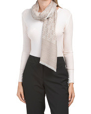Made In Italy Wool Blend Scarf | TJ Maxx