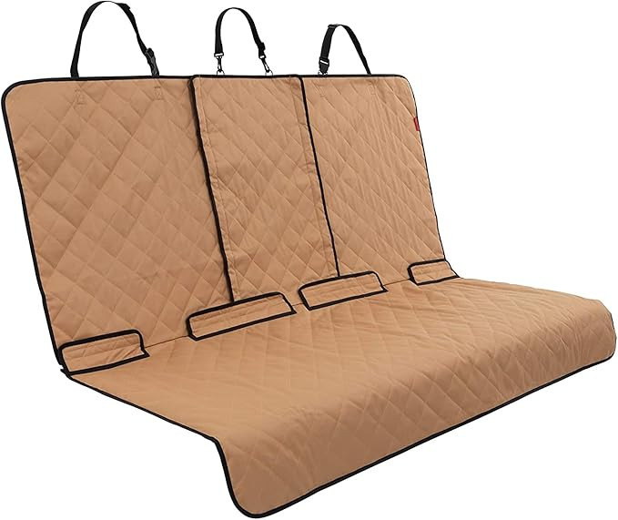 Lusso Gear Dog Car Seat Cover for Back Seat, Protects from Scratches, Scuffs, Shedding, Mud, & Mo... | Amazon (US)