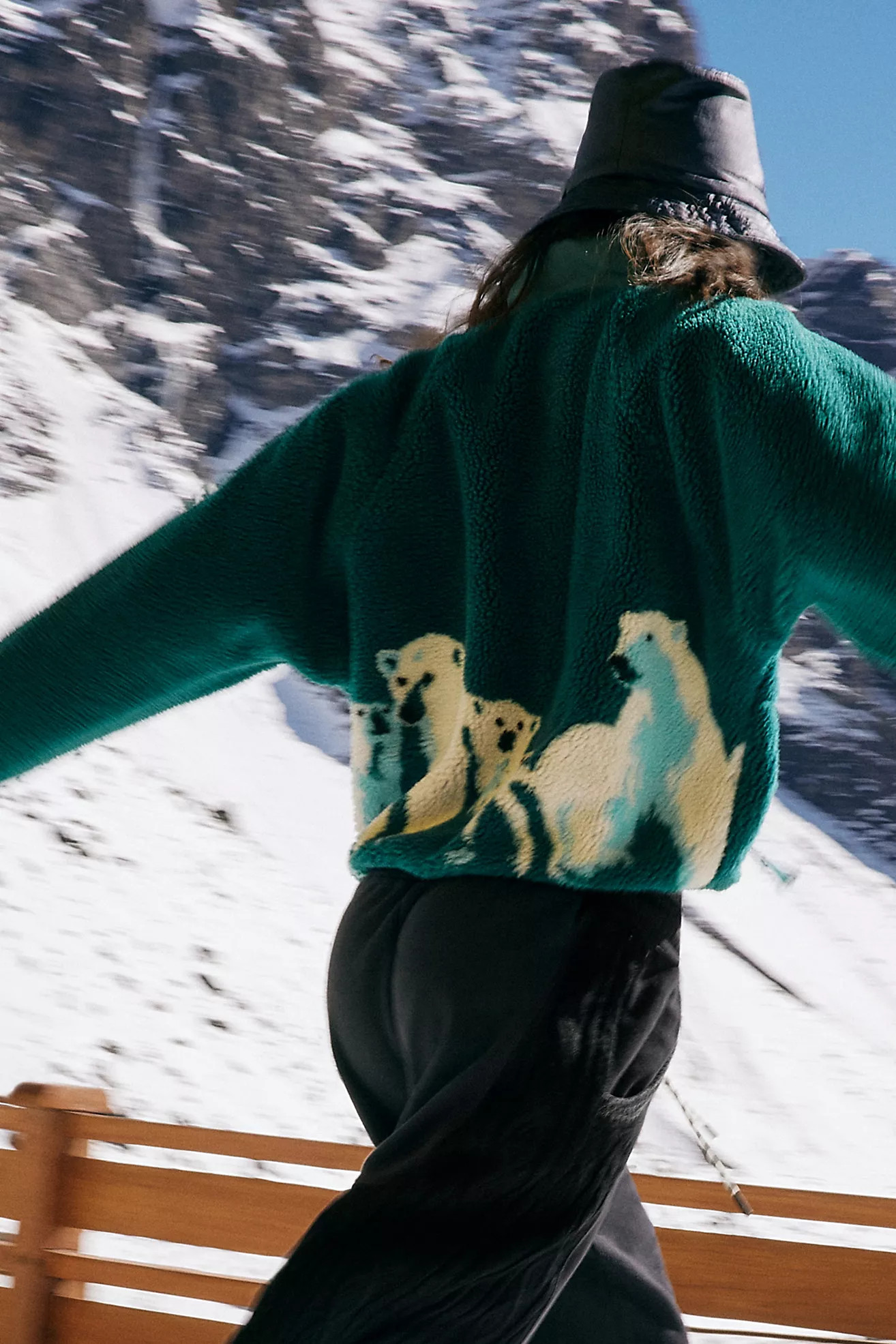 Hit The Slopes Printed Pullover | Free People (Global - UK&FR Excluded)