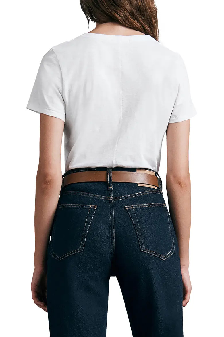 The Vee Slub Cotton T-Shirt (Women) | Nordstrom | Nordstrom