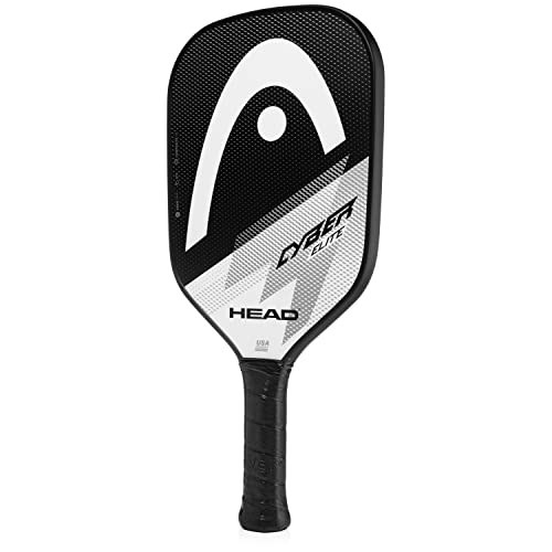 HEAD Cyber Elite Pickleball Paddle – Fiberglass Hitting Surface for Power & Control – Lightweight Honeycomb Core – Ideal for Beginner to Intermediate Players – Black/White | Amazon (US)